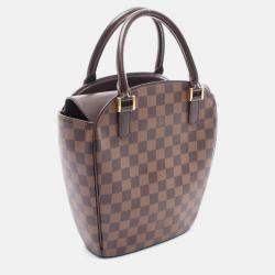Pre Owned Louis Vuitton Saria Sauce Damier Ebene