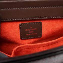 Pre Owned Louis Vuitton Saria Sauce Damier Ebene