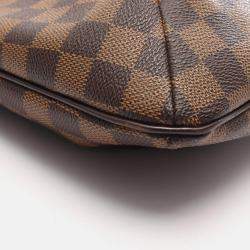 Pre Owned Louis Vuitton Musette Shoulder Bag  Damier Canvas Brown Ebene