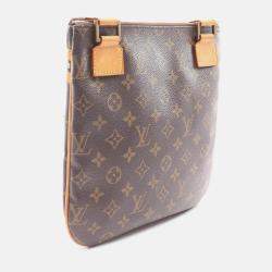 Pre Owned Louis Vuitton Pochette Bosphore Shoulder Crossbody Bag  Monogram
