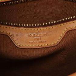 Pre Owned Louis Vuitton Sologne Shoulder Bag  Monogram Canvas Brown