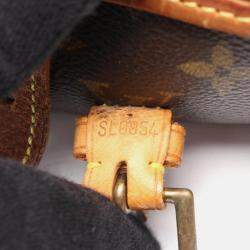 Pre Owned Louis Vuitton Sologne Shoulder Bag  Monogram Canvas Brown