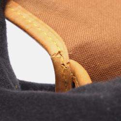 Pre Owned Louis Vuitton Sologne Shoulder Bag  Monogram Canvas Brown