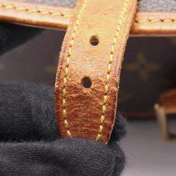Pre Owned Louis Vuitton Sologne Shoulder Bag  Monogram Canvas Brown