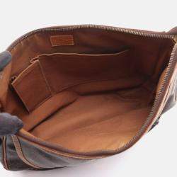 Pre Owned Louis Vuitton Tulum GM Shoulder Bag  Monogram Canvas Brown