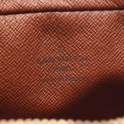 Pre Owned Louis Vuitton Marly Bandouliere Shoulder Bag  Monogram Canvas