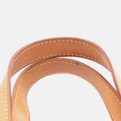 Pre Owned Louis Vuitton Palermo PM Shoulder Handbag  Monogram Canvas Brown