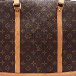 Pre Owned Louis Vuitton Babylone Shoulder Bag  Monogram Canvas Leather