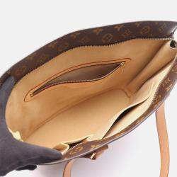 Pre Owned Louis Vuitton Babylone Shoulder Bag  Monogram Canvas Leather