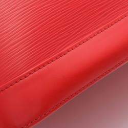 Pre Owned Louis Vuitton Alma MM Coquelicot Epi Leather Top Handle Bag