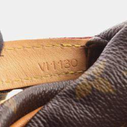 Pre Owned Louis Vuitton Stresa Gm Shoulder Bag  Monogram Canvas Brown