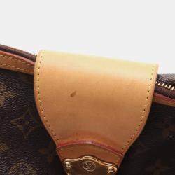 Pre Owned Louis Vuitton Stresa Gm Shoulder Bag  Monogram Canvas Brown