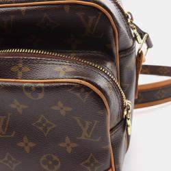 Pre Owned Louis Vuitton Nile Monogram Canvas Shoulder Bag