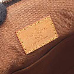 Pre Owned Louis Vuitton Tivoli Gm Handbag  Monogram Canvas Leather Brown