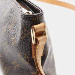 Pre Owned Louis Vuitton Trotteur Monogram Canvas Shoulder Bag