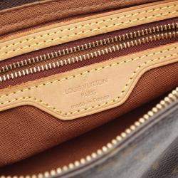 Pre Owned Louis Vuitton Trotteur Monogram Canvas Shoulder Bag