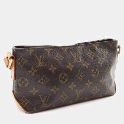 Pre Owned Louis Vuitton Trotteur Monogram Canvas Shoulder Bag