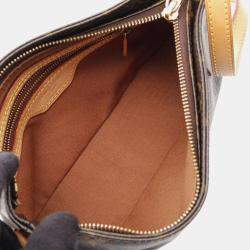 Pre Owned Louis Vuitton Trotteur Monogram Canvas Shoulder Bag