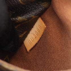 Pre Owned Louis Vuitton Totally Pm Shoulder Tote Bag  Monogram Canvas Brown