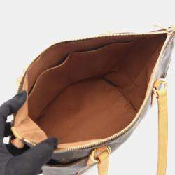 Pre Owned Louis Vuitton Totally Pm Shoulder Tote Bag  Monogram Canvas Brown