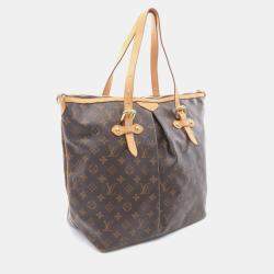 Pre Owned Louis Vuitton Palermo GM Monogram Canvas Shoulder Bag
