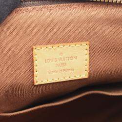 Pre Owned Louis Vuitton Tivoli Gm Handbag  Monogram Canvas Leather Brown