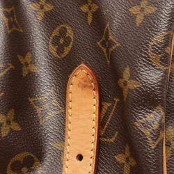 Pre Owned Louis Vuitton Tivoli Gm Handbag  Monogram Canvas Leather Brown