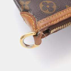 Pre Owned Louis Vuitton Palermo Pm Shoulder Handbag  Monogram Canvas