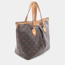 Pre Owned Louis Vuitton Palermo Pm Shoulder Handbag  Monogram Canvas