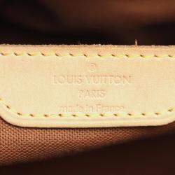 Pre Owned Louis Vuitton Palermo Gm Shoulder Tote Bag  Monogram Canvas Brown