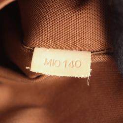 Pre Owned Louis Vuitton Palermo Gm Shoulder Tote Bag  Monogram Canvas Brown