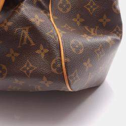 Pre Owned Louis Vuitton Tivoli Gm Shoulder Handbag  Monogram Canvas Brown