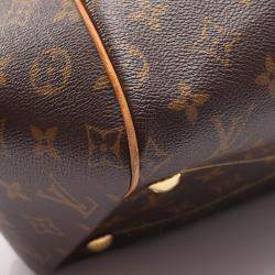 Pre Owned Louis Vuitton Tivoli Gm Shoulder Handbag  Monogram Canvas Brown