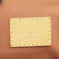 Pre Owned Louis Vuitton Tivoli Gm Shoulder Handbag  Monogram Canvas Brown