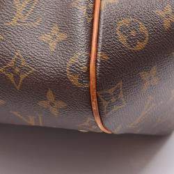 Pre Owned Louis Vuitton Tivoli Gm Shoulder Handbag  Monogram Canvas Brown
