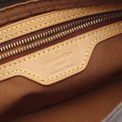 Pre Owned Louis Vuitton Trotteur Crossbody Shoulder Bag  Monogram Canvas