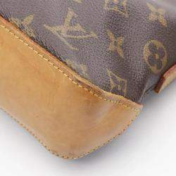 Pre Owned Louis Vuitton Trotteur Crossbody Shoulder Bag  Monogram Canvas