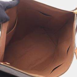 Pre Owned Louis Vuitton Totally Mm Shoulder Tote Bag  Monogram Canvas Brown