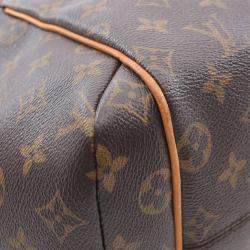 Pre Owned Louis Vuitton Totally Mm Shoulder Tote Bag  Monogram Canvas Brown