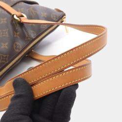 Pre Owned Louis Vuitton Totally Mm Shoulder Tote Bag  Monogram Canvas Brown