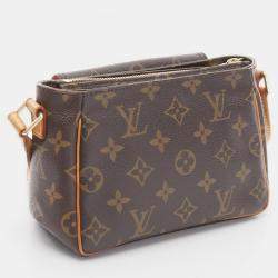 Pre Owned Louis Vuitton Viva Cite Pm Crossbody Shoulder Bag Monogram Canvas