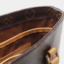 Pre Owned Louis Vuitton Vavin Pm Hand Tote Bag  Monogram Canvas Leather Brown