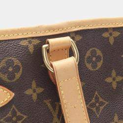 Pre Owned Louis Vuitton Batignolles Horizontal Shoulder Tote Bag  Monogram