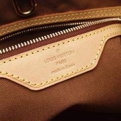 Pre Owned Louis Vuitton Batignolles Horizontal Shoulder Tote Bag  Monogram