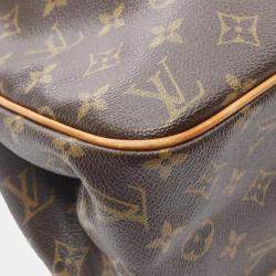 Pre Owned Louis Vuitton Batignolles Horizontal Shoulder Tote Bag  Monogram