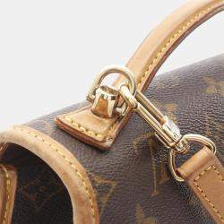 Pre Owned Louis Vuitton Bel Air Shoulder Handbag  Monogram Canvas Brown