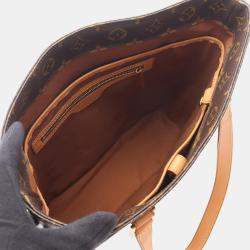 Pre Owned Louis Vuitton Vavin Gm Shoulder Tote Bag  Monogram Canvas Leather