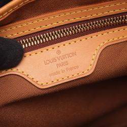 Pre Owned Louis Vuitton Vavin Gm Shoulder Tote Bag  Monogram Canvas Leather