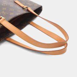 Pre Owned Louis Vuitton Vavin Gm Shoulder Tote Bag  Monogram Canvas Leather