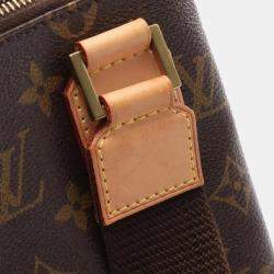 Pre Owned Louis Vuitton Pochette Bosphorele Shoulder Bag  Monogram Canvas Brown